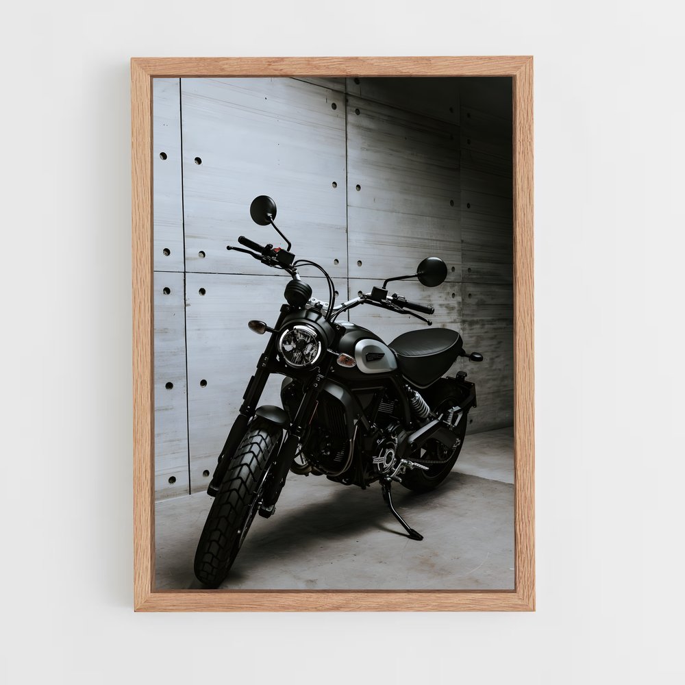Poster Scrambler symbole enchanteur – affiche Ducati (vue 4)